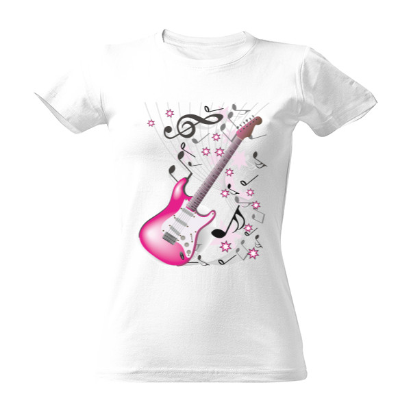 Tričko s potlačou Tričko Gitara 2