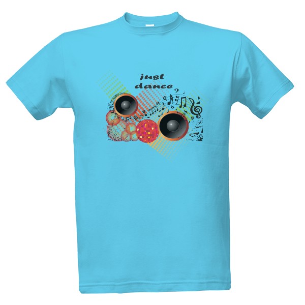 Tričko s potlačou Tričko Just dance