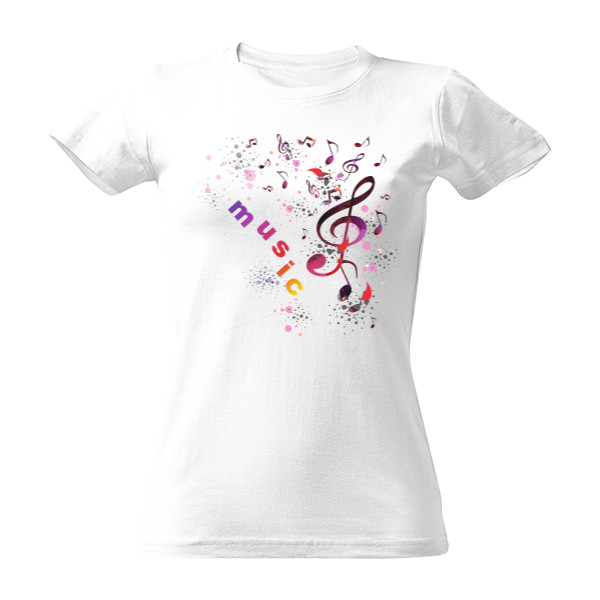 Tričko s potlačou Tričko Music
