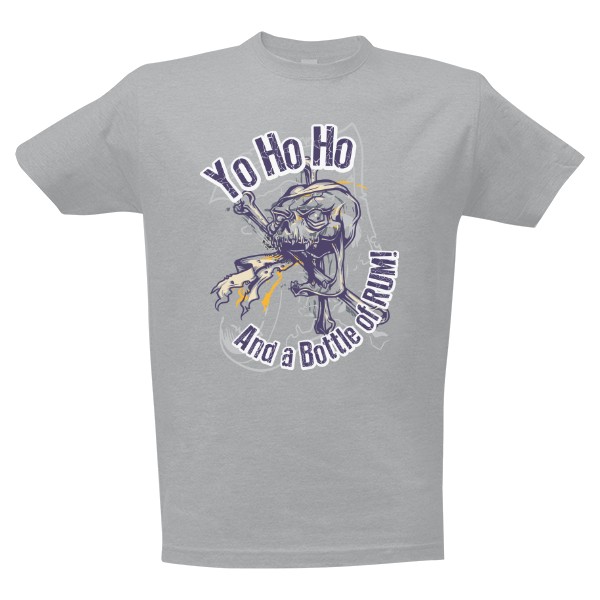 Tričko s potlačou YO HO HO